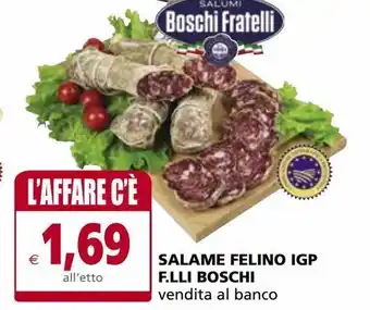Salame felino igp f.lli boschi