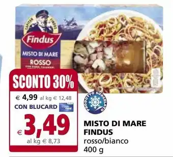 Il Gigante Misto di mare findus offerta