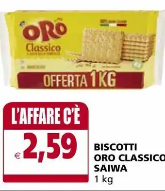 Il Gigante Biscotti oro classico saiwa offerta