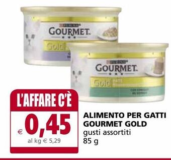 Il Gigante Alimento per gatti gourmet gold offerta