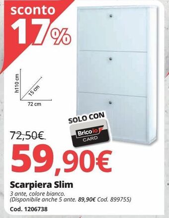 Scarpiera slim