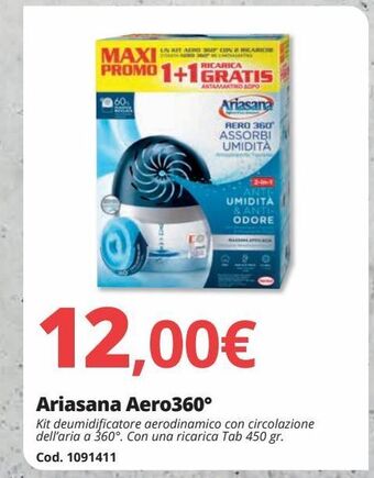 Brico Io Ariasana aero360° offerta