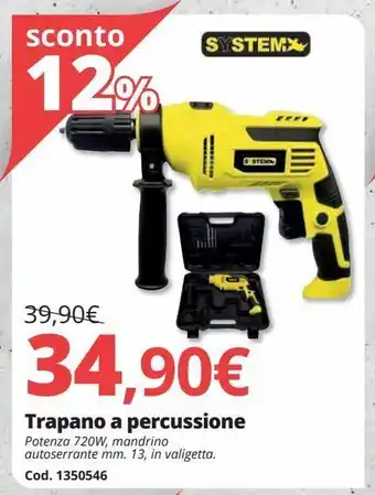 Trapano a percussione