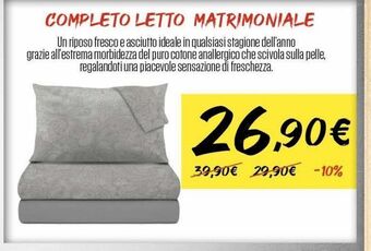 Brico Io Completo letto matrimoniale offerta