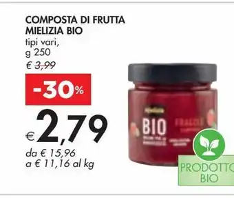 Bennet Composta di frutta mielizia bio offerta
