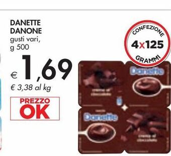 Bennet Danette danone offerta