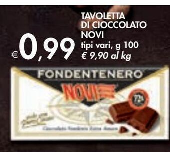 Bennet Tavoletta di cioccolato novi offerta