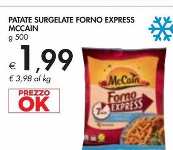 Bennet Patate surgelate forno express mccain offerta