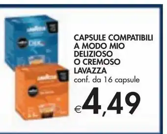 Bennet Capsule compatibili a modo mio delizioso o cremoso lavazza offerta