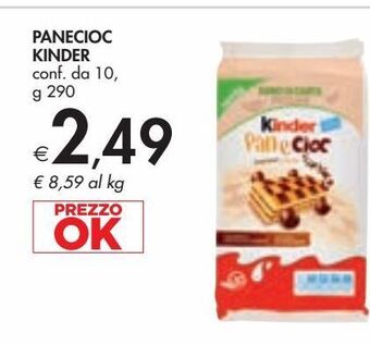 Bennet Panecioc kinder offerta