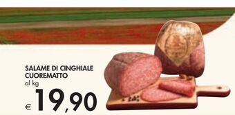Salame di cinghiale cuorematto
