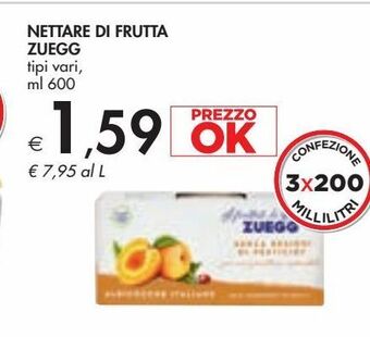 Bennet Nettare di frutta zuegg offerta