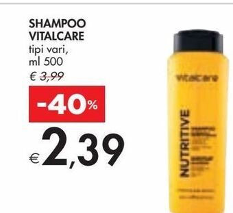 Bennet Shampoo vitalcare offerta