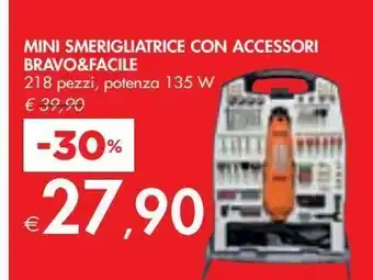 Bennet Mini smerigliatrice con accessori bravo&facile offerta