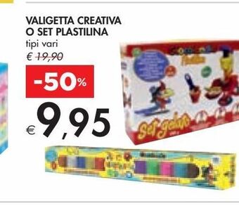 Bennet Valigetta creativa o set plastilina offerta