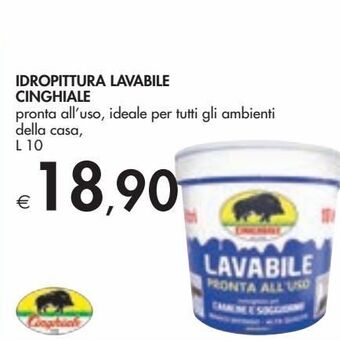 Bennet Idropittura lavabile cinghiale offerta