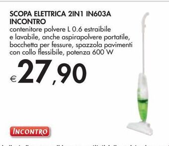 Bennet Scopa elettrica 2in1 in603a incontro offerta