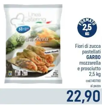 Talento Professional Store Garbo Fiori di Zucca Pastellati Mozzarella E Prosciutto 2.5 kg offerta