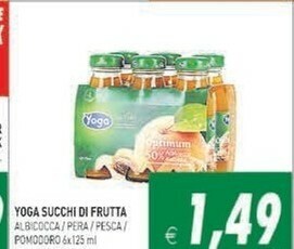 Gros Yoga succhi Di Frutta offerta