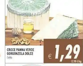 Gros Croce Panna Verde Gorgonzola Dolce offerta