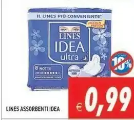Gros Lines Assorbenti ldea offerta