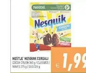 Gros Nesquik Nesquik Cereali offerta