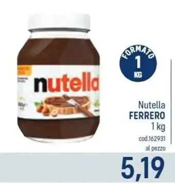 Nutella Ferrero 1 kg