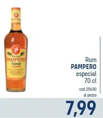 Rum Pampero especial 70 cl