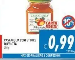 Gros Casa Giulia Confetture Di Frutta 350g offerta