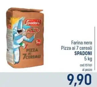 Spadoni Farina nera Pizza ai 7 cereali