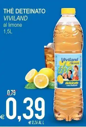 MD Discount Viviland Thè Deteinato al limone 1.5 L offerta