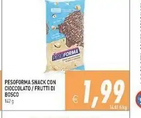 Gros Pesoforma Snack 142g offerta