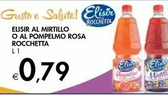 Bennet Rocchetta Elisir Al Mirtillo Con Fiori Della Viola Del Pensiero 1000 G(ml) offerta