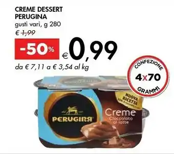 Bennet Perugina Perugina - Creme Cioccolato Fondente e Caramello 280 g(ml) offerta