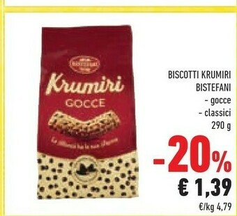 Conad Bistefani Biscotti offerta