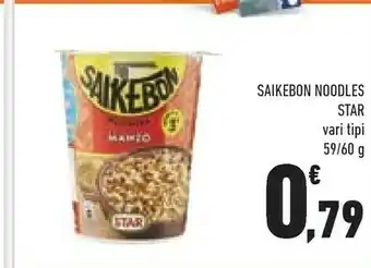 Conad Star Saikebon Noodles 59 / 60 G offerta