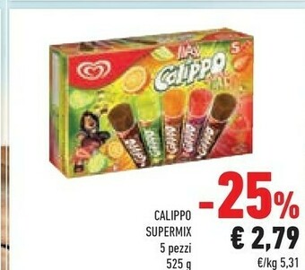 Conad Algida Max Calippo Super Mix 525 G(ml) offerta