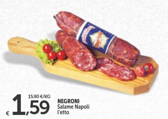 Carrefour Express Negroni Salame Napoli offerta