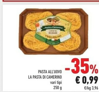 Conad La pasta di camerino Rustiche All'Uovo 250 G(ml) offerta