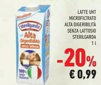 Conad Sterilgarda Latte Uht Microfiltrato Alta Digeribilità Senza Lattosio 1 L offerta