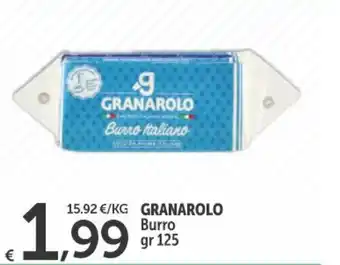 Carrefour Express Granarolo Burro 125 gr offerta