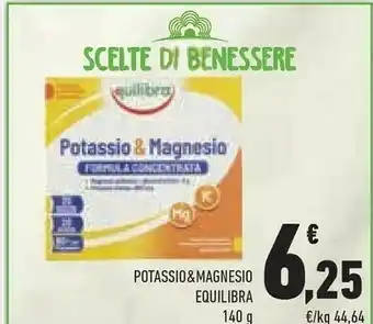 Conad Equilibra Potassio & Magnesio 140 G offerta
