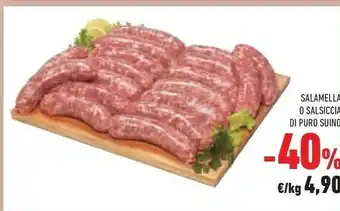 Conad Conad Salamella/ Salsiccia Di Puro Suino offerta
