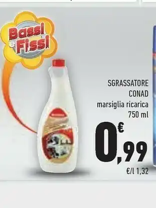 Conad Conad Sgrassatore Marsiglia Ricarica offerta