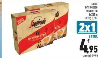 Conad Segafredo Caffe Intermezzo offerta