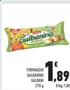 Conad Galbani No 270 G(ml) offerta