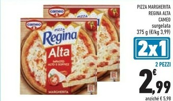 Conad Cameo Pizza Regina Margherita Alta offerta