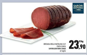 Conad Conad Bresaola Della Valtellina Igp Punta D'anca offerta