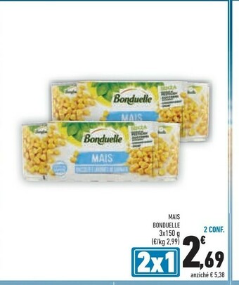 Conad Bonduelle Mais offerta