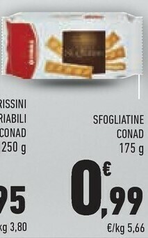 Conad Conad Sfogliatine offerta